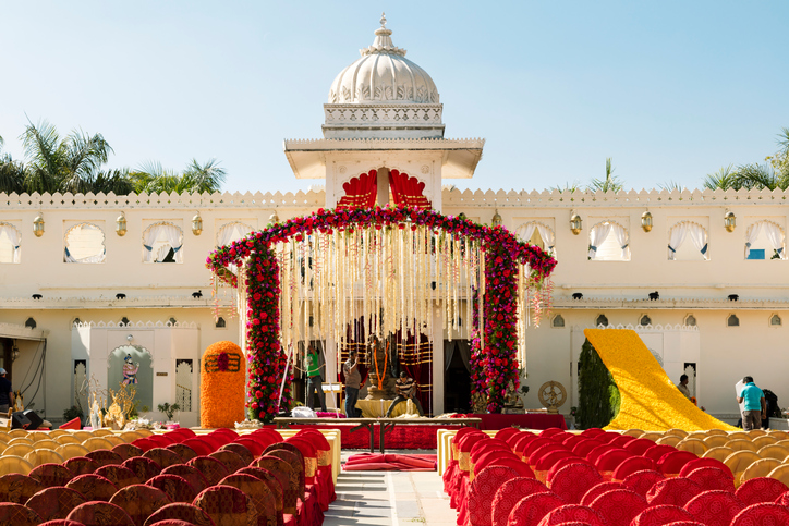indian wedding at mandir palace