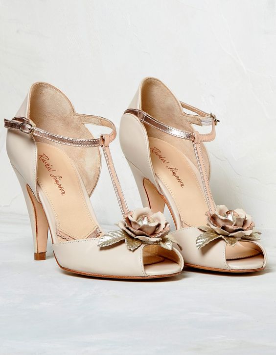 Five Rachel Simpson shoes perfect for a bride Easy Weddings