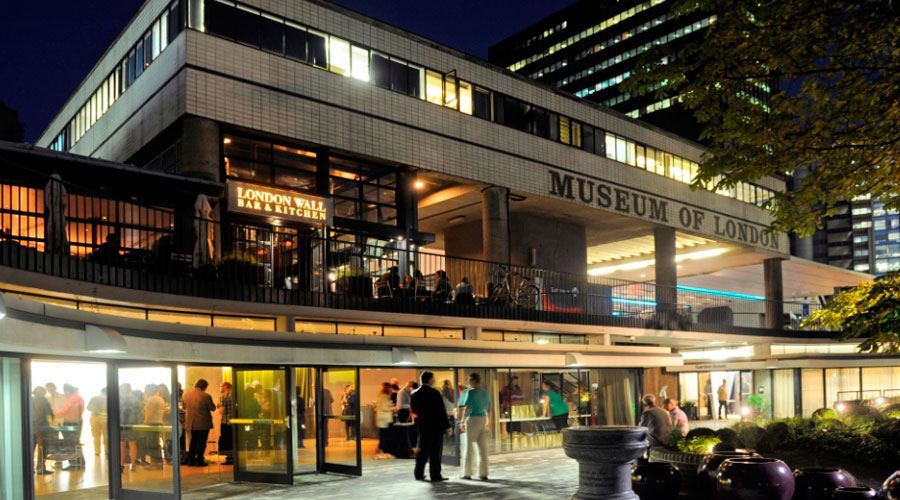 museum of london, waterview wedding venues london