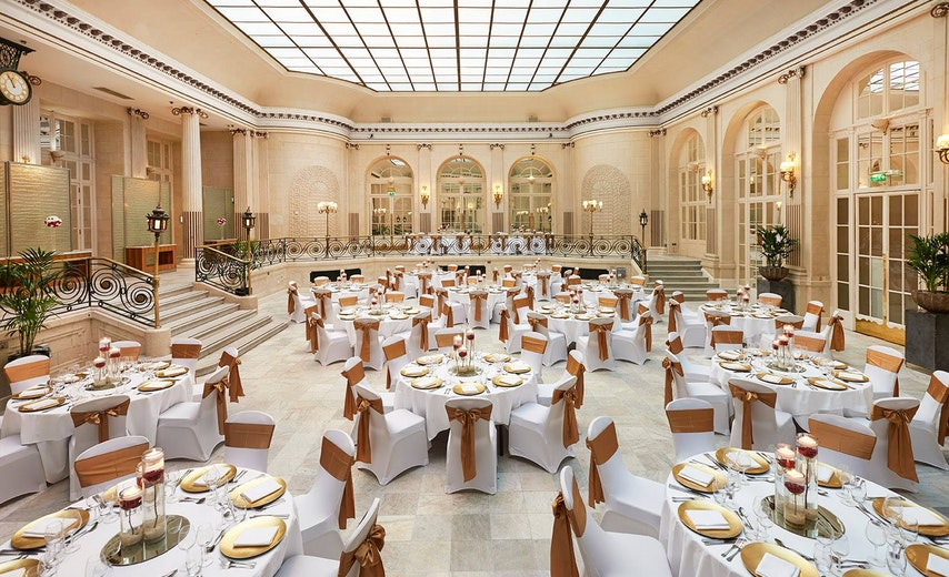 Waldorf Hilton London wedding reception