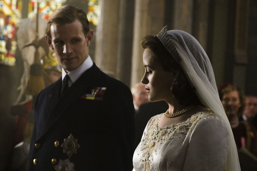 Hidden details about Queen Elizabeth's wedding dress