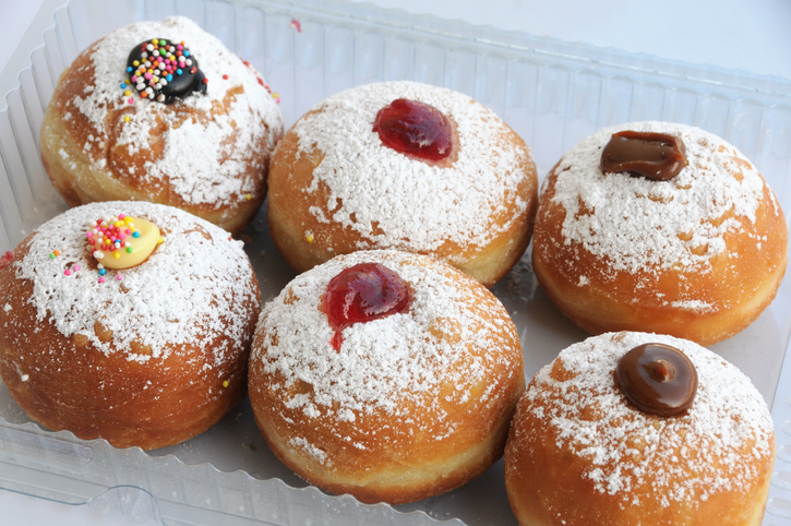 Hanukkah Donut