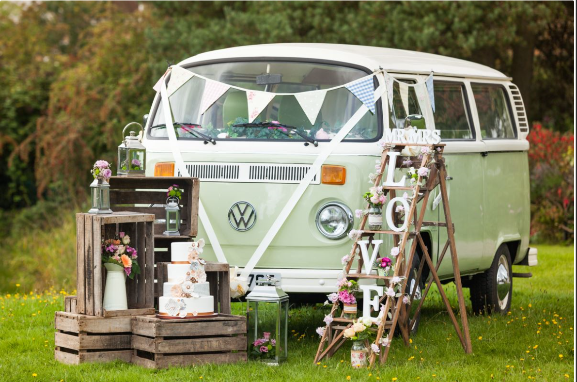 Buttercup Bus VW Camper Wedding Cars