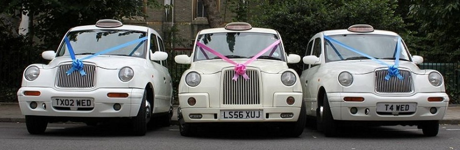 White Wedding London Taxis