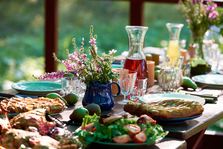 Festive table