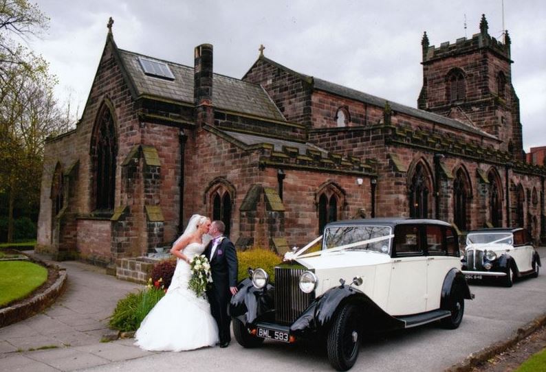 wedding car providers staffordshire