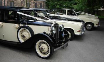 dennisson classic cars, wedding car providers nottingham