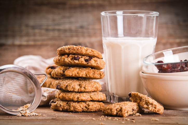 Oatmeal cookies.