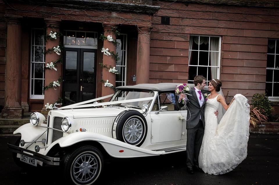 silver lady wedding cars hire, wedding car providers cumbria