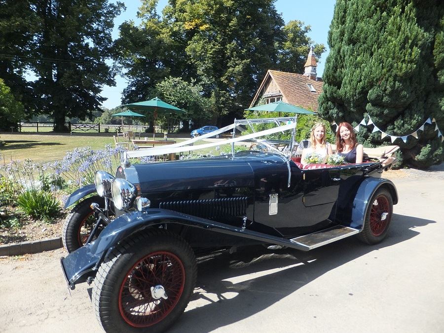 my vintage wedding car hire, wedding car providers berkshire