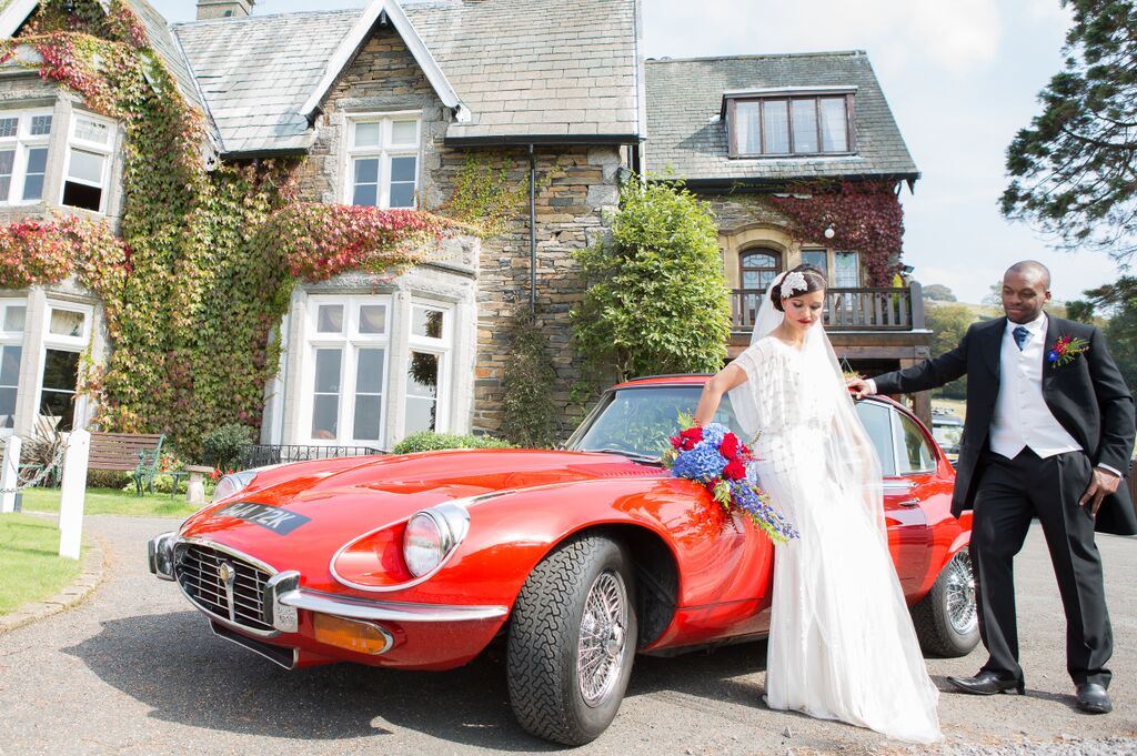 luxury classic jaguar hire, wedding car providers lancaster