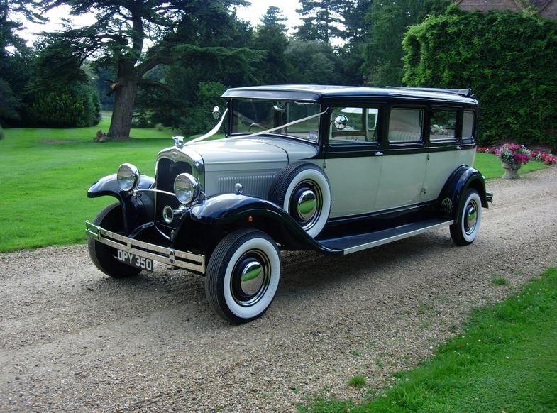 vintage limousine hire, wedding car providers high wycombe