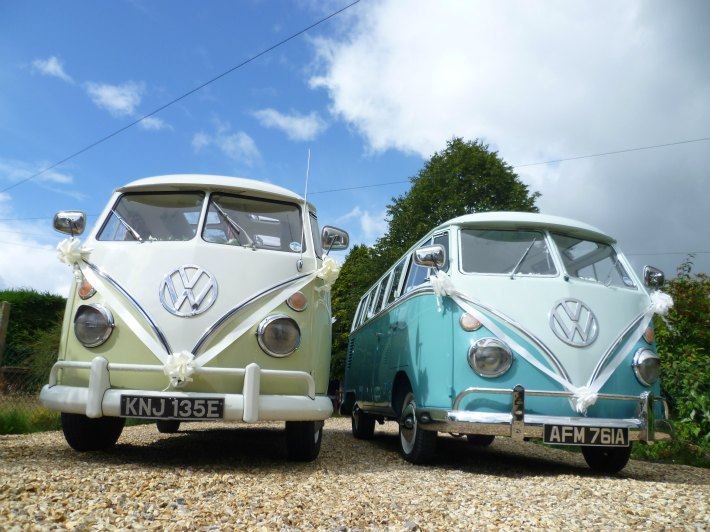 split the difference vw campervan, wedding car providers north wales