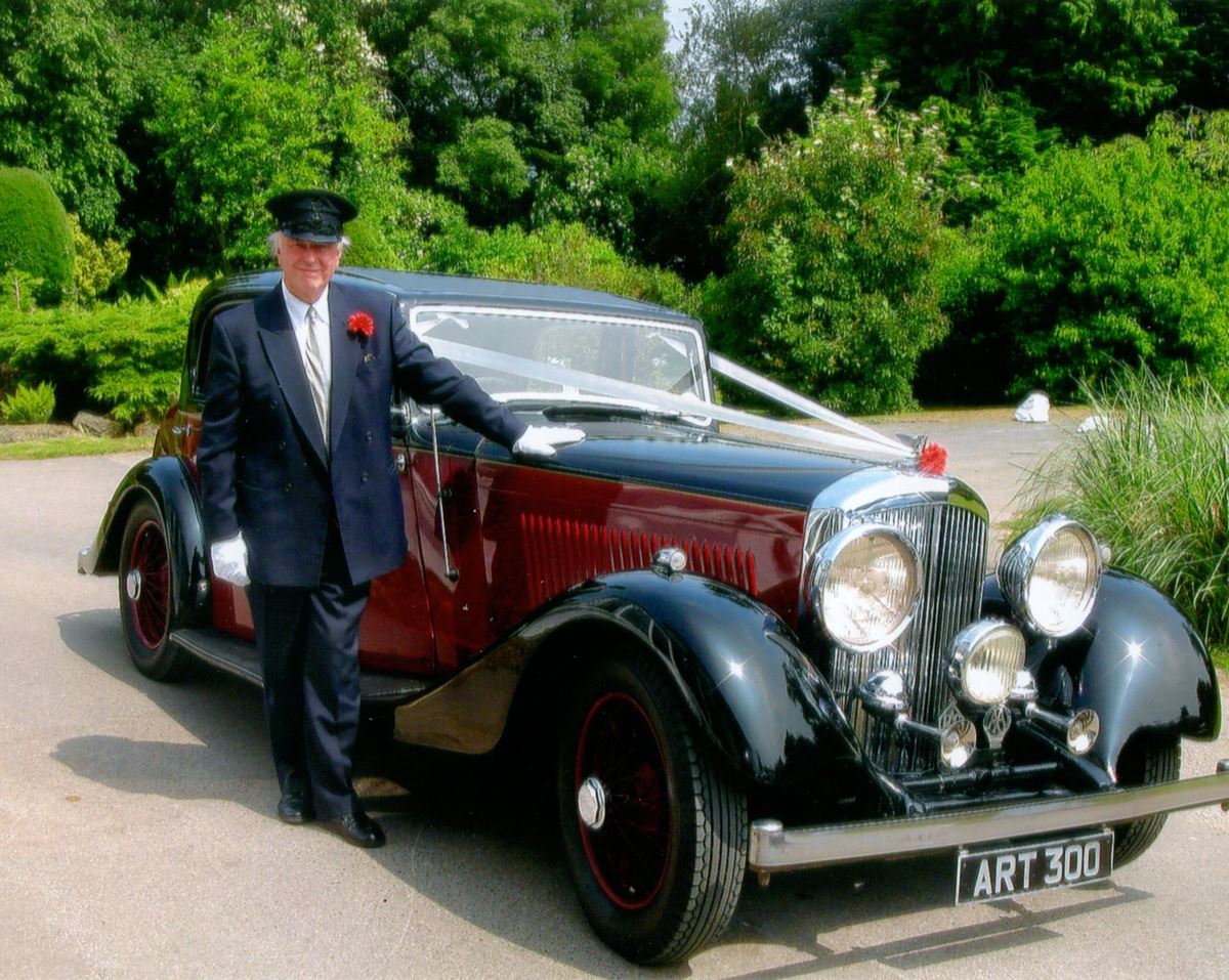 antique autos wedding car providers north wales