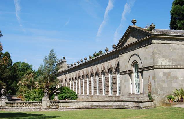 the orangery and organgery gardens, wedding venues south wales