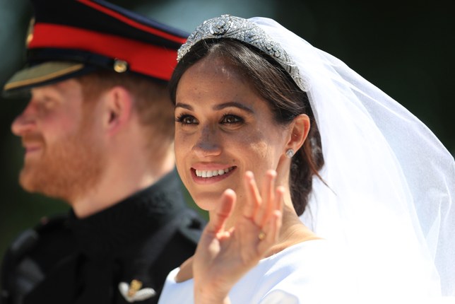 meghan markle wedding hair