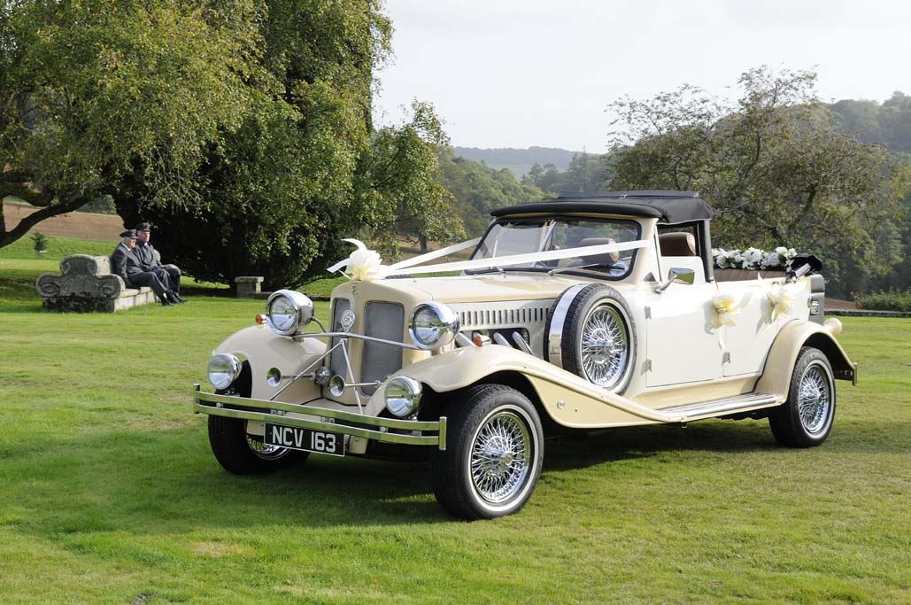 roaring 30s automobiles, wedding cars cornwall