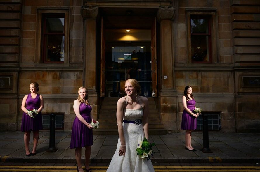 wedding photographers glasgow