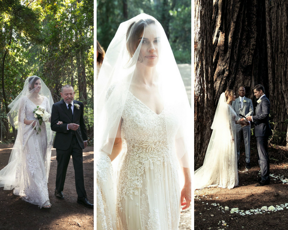 hilary swank wedding