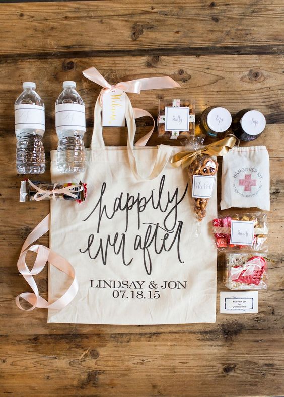 wedding welcome bag ideas