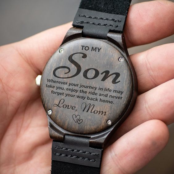 Wedding gift from hot sale mom to son