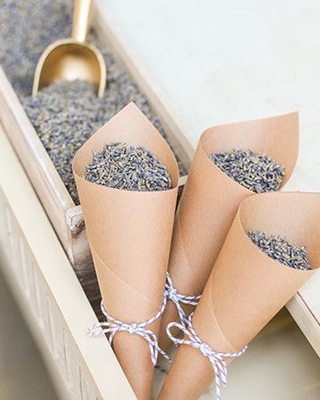 natural wedding confetti