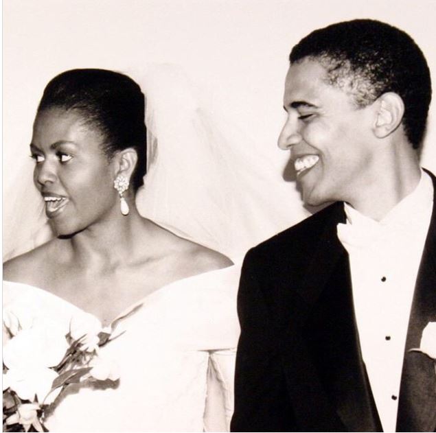 michelle and barack