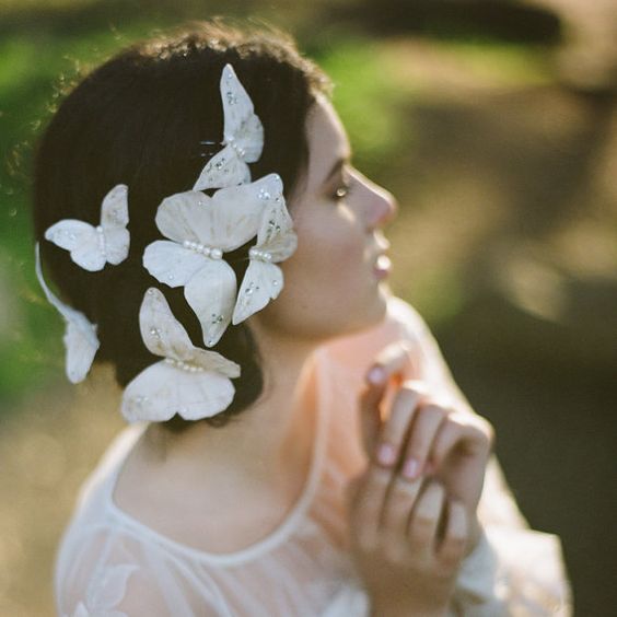 veil alternatives for non-traditional brides