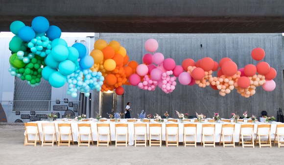 wedding art installations