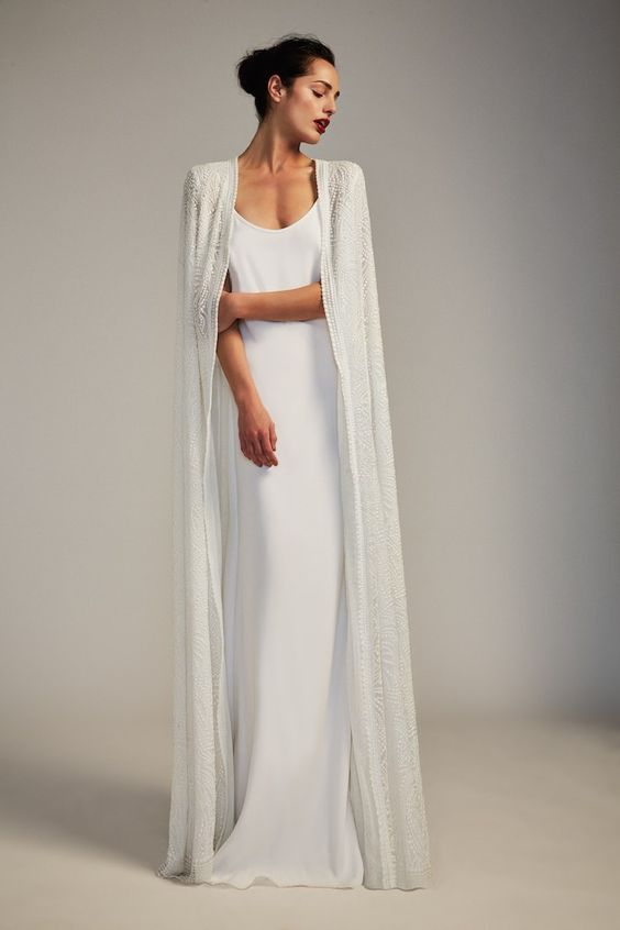 bridal cover ups for your winter wedding