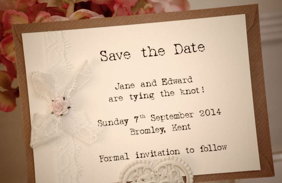save the dates, RSVP and wedding invitations