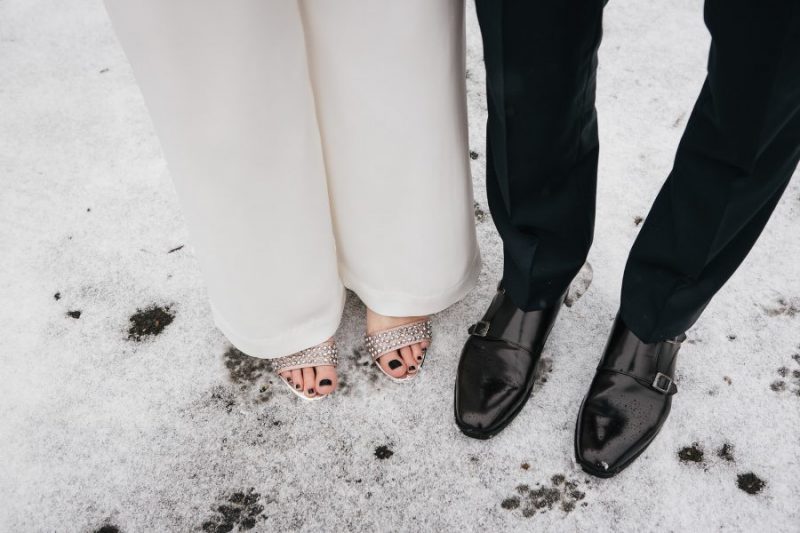 wedding shoe inspiration from real couples