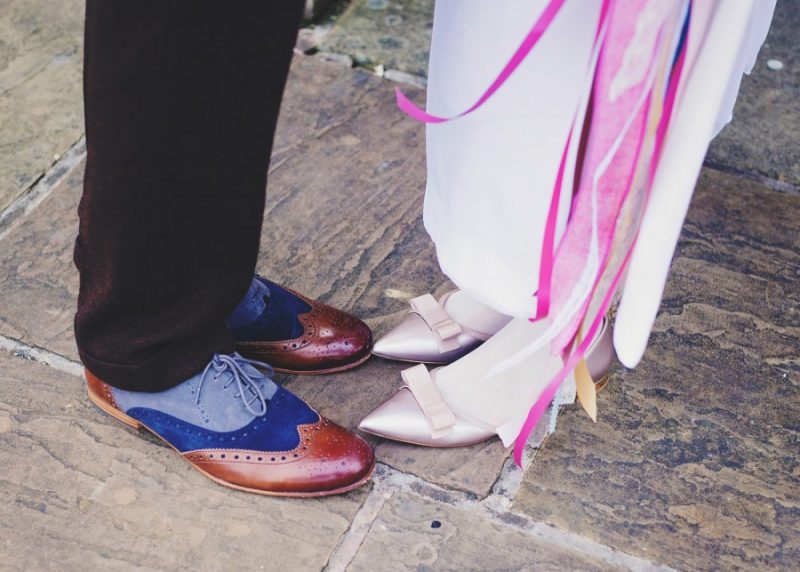 wedding shoe inspiration from real couples