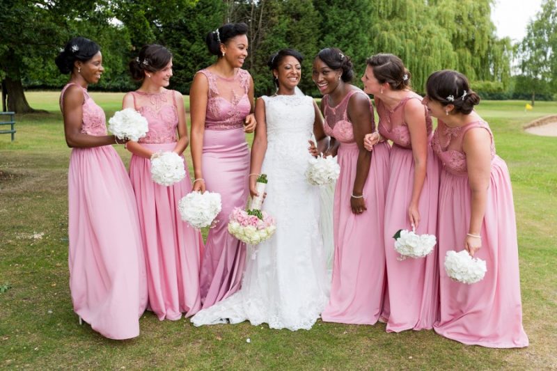 bridesmaids dresses colour scheme