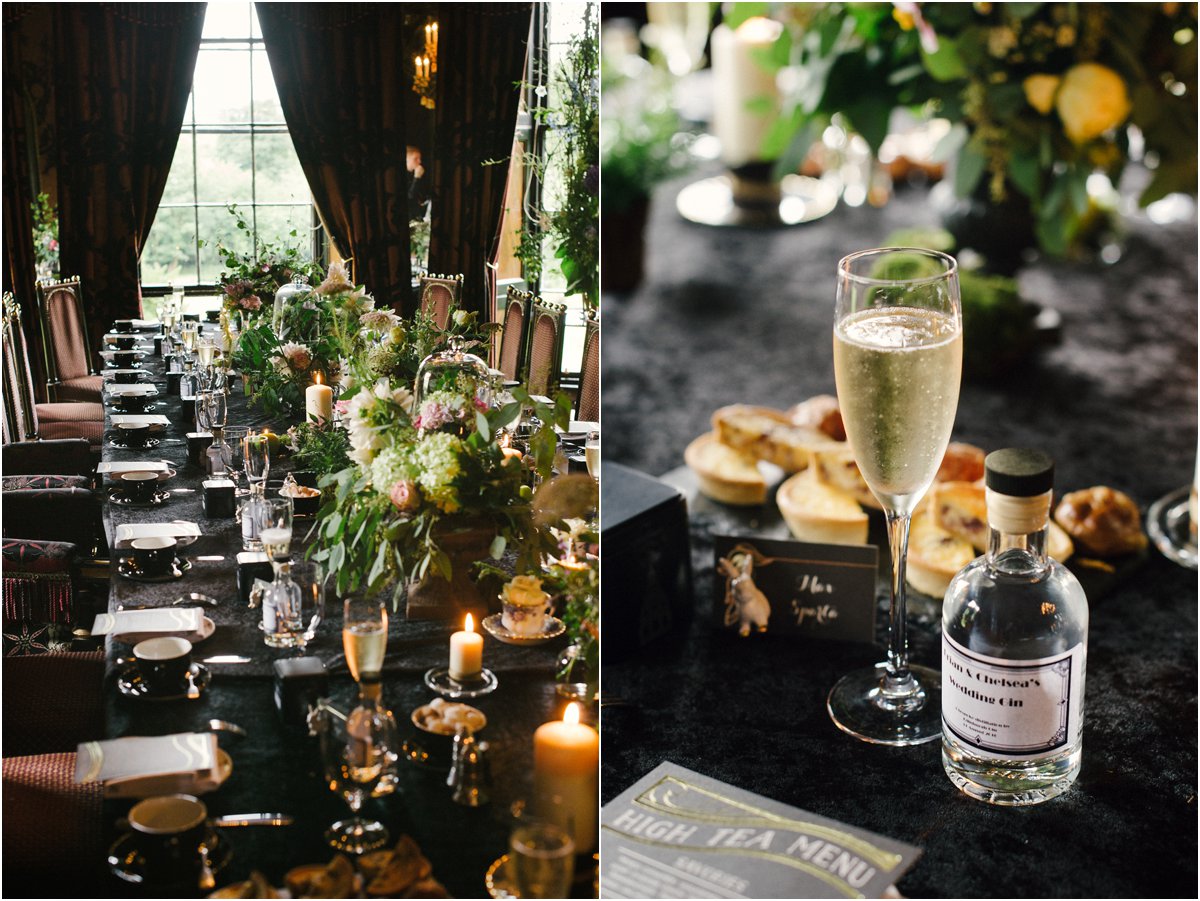 black wedding inspiration