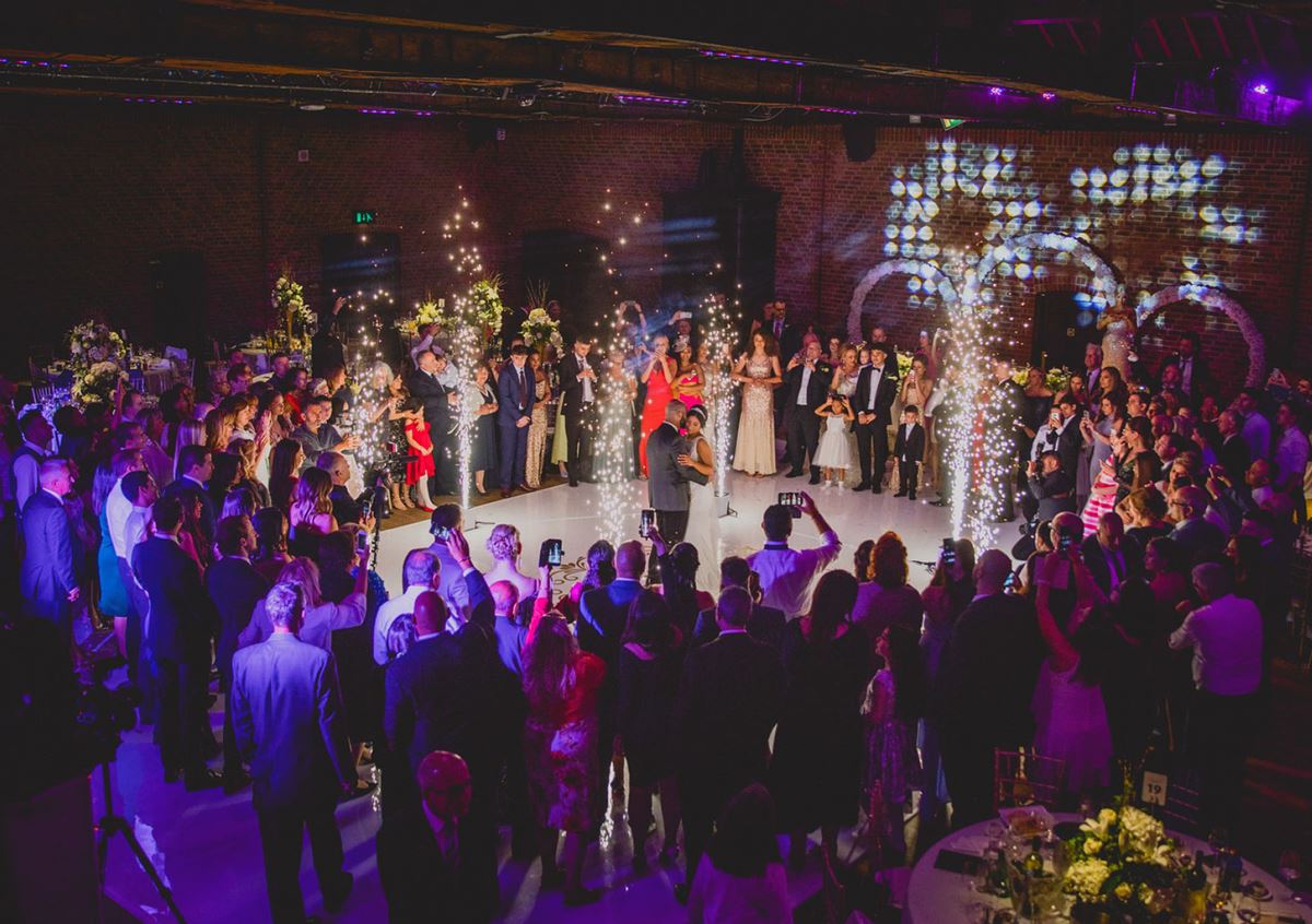 The Brewery Wedding Venue Porter Tun Photography by Kerim