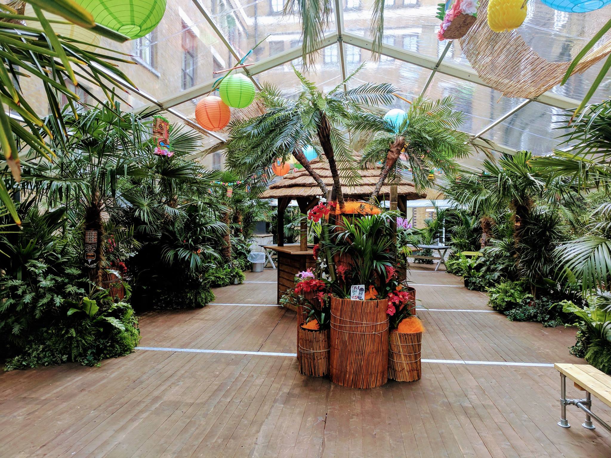 The Brewery Social Gathering, Glass Marquee