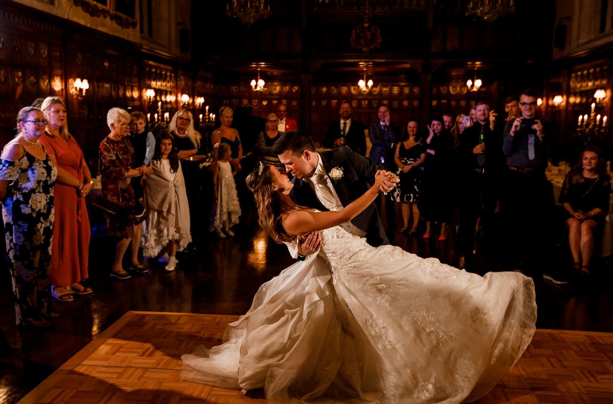 Ironmongers' Hall Wedding Venue, Banqueting Hall, Photography by Damian Mower