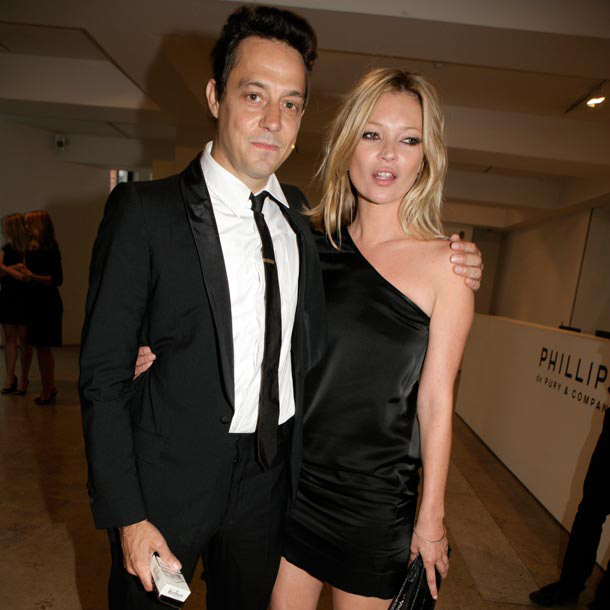 Kate Moss and Shirley Bassey