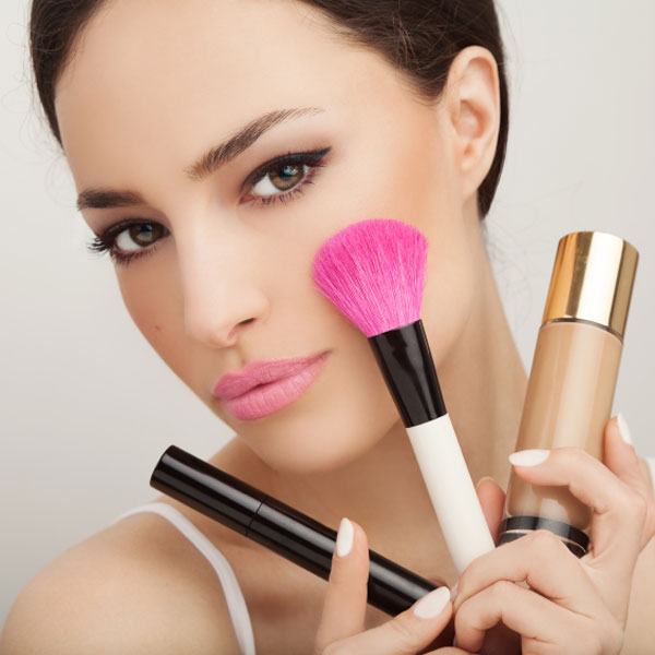 bride's make-up - exfoliate