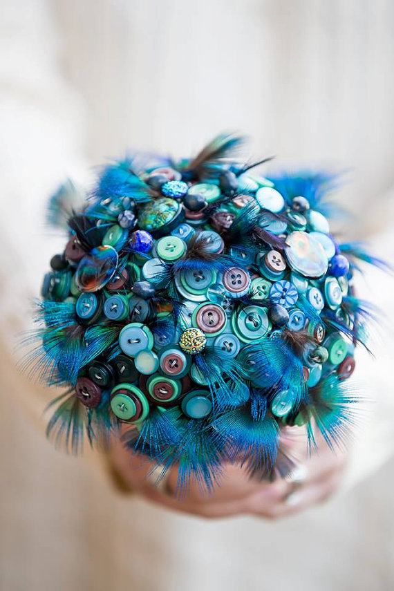 Button bouquet