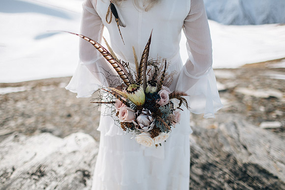 Feather-bouquet