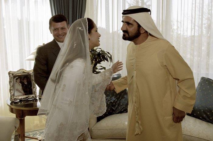 Sheikh Mohammed Bin Rashid al Maktoum and Sheikha Hind Bint Maktoum