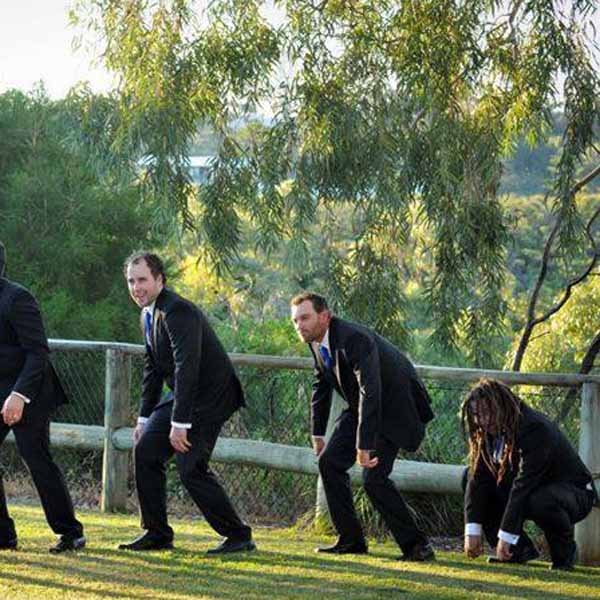 Groomsmen evolution