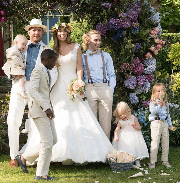 Flawless. The bride Jaqui Ainsley looking absolutely perfect. Image: @katesynnott via Instagram