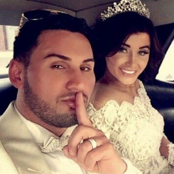 Salim Mehajer and his new bride Aysha