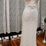 One of the gowns in Raffaele Ciuca's new plus-size range of wedding dresses.