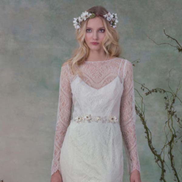 Elizabeth Fillmore Bridal Collection Autumn 2015 Floral Headdress