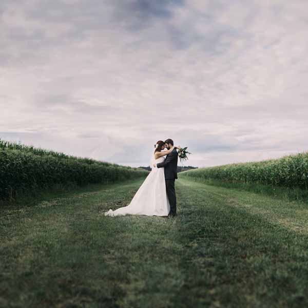 Forest wedding photography