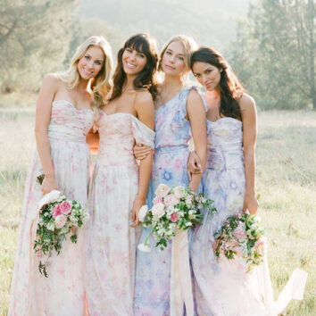 Pretty Plum Sugar bridesmaids gowns (5)